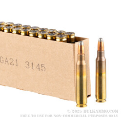 20 Rounds of 5.56x45 Ammo by Winchester Super Clean NT - 55gr JSP