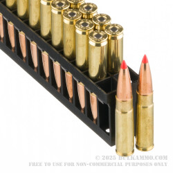 20 Rounds of .300 AAC Blackout Ammo by Hornady Full Boar - 110gr GMX