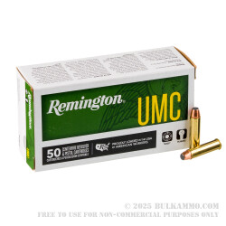 50 Rounds of .327 Federal Mag Ammo by Remington UMC - 100gr JSP