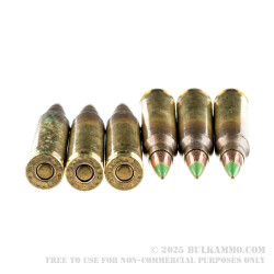 120 Rounds of 5.56x45 Ammo by Federal - 62gr FMJ XM855
