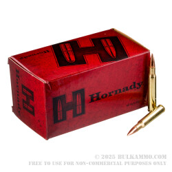 200 Rounds of 30-06 Springfield Ammo by Hornady M1 Garand - 150gr FMJ