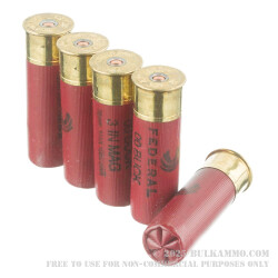 250 Rounds of 12ga 3" Ammo by Federal Power-Shok - 00 Buck