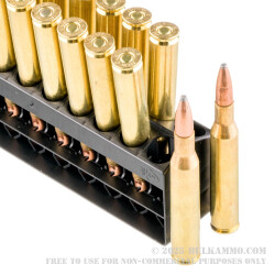 200 Rounds of .270 Win Ammo by Remington - 130gr PSP