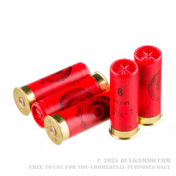 250 Rounds of 12ga Ammo by Estate Cartridge - 1 ounce #8 shot