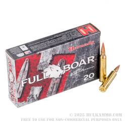 20 Rounds of 7mm Rem Mag Ammo by Hornady - 139gr GMX