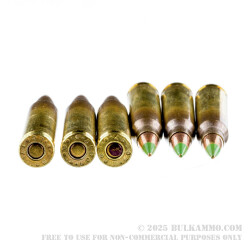 20 Rounds of 5.56x45 Ammo by Federal American Eagle - 62gr FMJ
