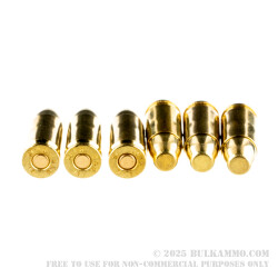 50 Rounds of 9mm Ammo by Sellier & Bellot Subsonic - 150gr FMJ