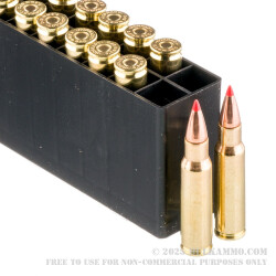 200 Rounds of 6.8 SPC Ammo by Hornady BLACK - 110gr V-MAX