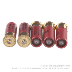 5 Rounds of 12ga Ammo by Federal - 1 ounce Truball Low Recoil HP Rifled Slug