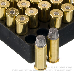 50 Rounds of .44 S&W Spl Ammo by HSM Cowboy Action - 240gr LSWC