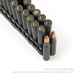 20 Rounds of 30-06 Springfield Ammo by Wolf - 140gr SP