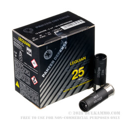 250 Rounds of 12ga Ammo by Panzer Defense Lequian Special HV - 00 Buck