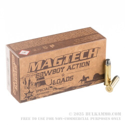 50 Rounds of .357 Mag Ammo by Magtech - 158gr LFN