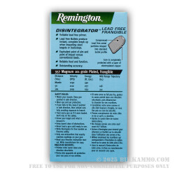 Frangible 357 Mag Ammo For Sale