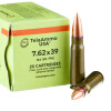 Image of 1000 Rounds of Bulk 7.62x39 Ammo by Tela Impex - 124gr FMJ