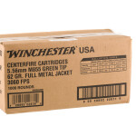1000 Rounds of 5.56x45 Ammo by Winchester USA - 62gr FMJ M855