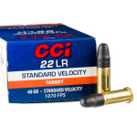 5000 Rounds of .22 LR Standard Velocity Ammo by CCI - 40gr LRN