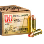 20 Rounds of .45 Long-Colt Ammo by Hornady - 185gr JHP