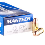 1000 Rounds of .45 GAP Ammo by Magtech - 230gr FMJ
