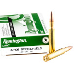 20 Rounds of 30-06 Springfield Ammo by Remington UMC - 150gr MC