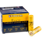 25 Rounds of 20ga Ammo by Fiocchi - 7/8 ounce #8 shot
