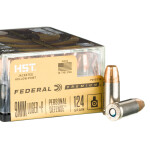 20 Rounds of 9mm +P Ammo by Federal Personal Defense HST - 124gr JHP