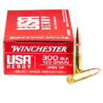20 Rounds of .300 AAC Blackout Ammo by Winchester USA Ready - 125gr OT