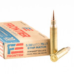 20 Rounds of 5.56x45 Ammo by Hornady Frontier - 75gr HPBT