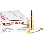 20 Rounds of 6.5 Creedmoor Ammo by Winchester USA - 125gr Open Tip