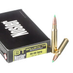 20 Rounds of 30-06 Springfield Ammo by Nosler Ammunition - 180gr Nosler Ballistic Tip
