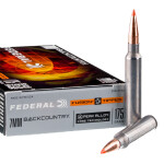 20 Rounds of 7mm Backcountry Ammo by Federal Fusion Tipped - 175gr Bonded Polymer Tipped