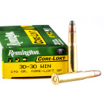 20 Rounds of 30-30 Win Ammo by Remington - 170gr SP