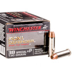 20 Rounds of .38 Spl +P Ammo by Winchester - 130gr JHP