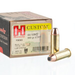 20 Rounds of .44 Mag Ammo by Hornady Custom - 300 gr XTP JHP