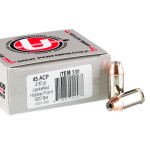 20 Rounds of .45 ACP Ammo by Underwood - 230gr JHP