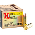 20 Rounds of .44 Mag Ammo by Hornady - 200gr JHP
