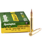 200 Rounds of 30-06 Springfield Ammo by Remington - 125gr PSP