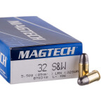 1000 Rounds of .32S&W  Ammo by Magtech - 85gr LRN