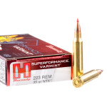 20 Rounds of .223 Ammo by Hornady - 35 gr Non-Toxic Polymer Tipped