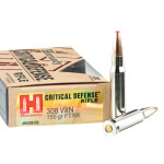 20 Rounds of .308 Win Ammo by Hornady Critical Defense - 155gr FTX