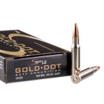 500 Rounds of .308 Win Ammo by Speer Gold Dot - 168gr BSP