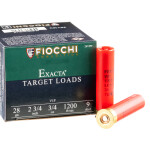 25 Rounds of 28ga Ammo by Fiocchi -  #9 shot