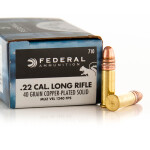 5000 Rounds of .22 LR Ammo by Federal Game Shok - 40gr CPRN