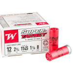 25 Rounds of 12ga Ammo by Winchester - 1 1/8 ounce #8 shot