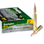 20 Rounds of .270 Win Ammo by Remington HyperSonic Bonded - 140gr PSP