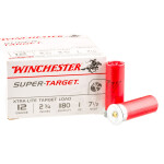250 Rounds of 12ga Ammo by Winchester Super Target - 1 ounce #7 1/2 shot
