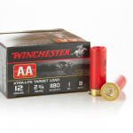 250 Rounds of 12ga Ammo by Winchester - 1 ounce #8 shot