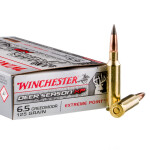 20 Rounds of 6.5 mm Creedmoor Ammo by Winchester Deer Season XP - 125gr Polymer Tipped