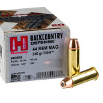20 Rounds of .44 Magnum Ammo by Hornady Backcountry Defense - 240gr DGH