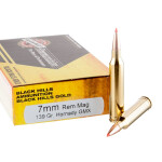 20 Rounds of 7mm Rem Mag Ammo by Black Hills Gold - 139gr GMX